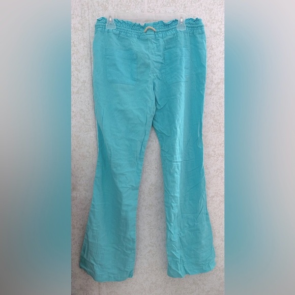 🩵NWT ROXY Oceanside linen blend pants🩵 - Picture 3 of 8